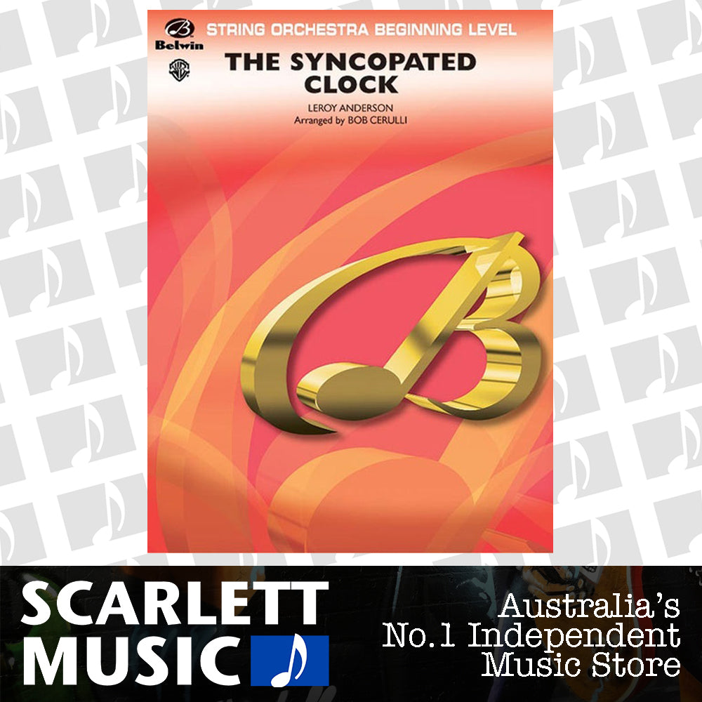 Syncopated Clock for String Orchestra Sheet Music by Leroy Anderson — view 2
