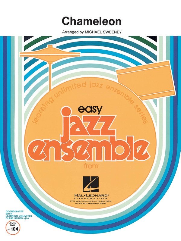 Chameleon — Jazz Ensemble Grade 2, Score & Parts (Hal Leonard, Easy Jazz Ensemble Series)