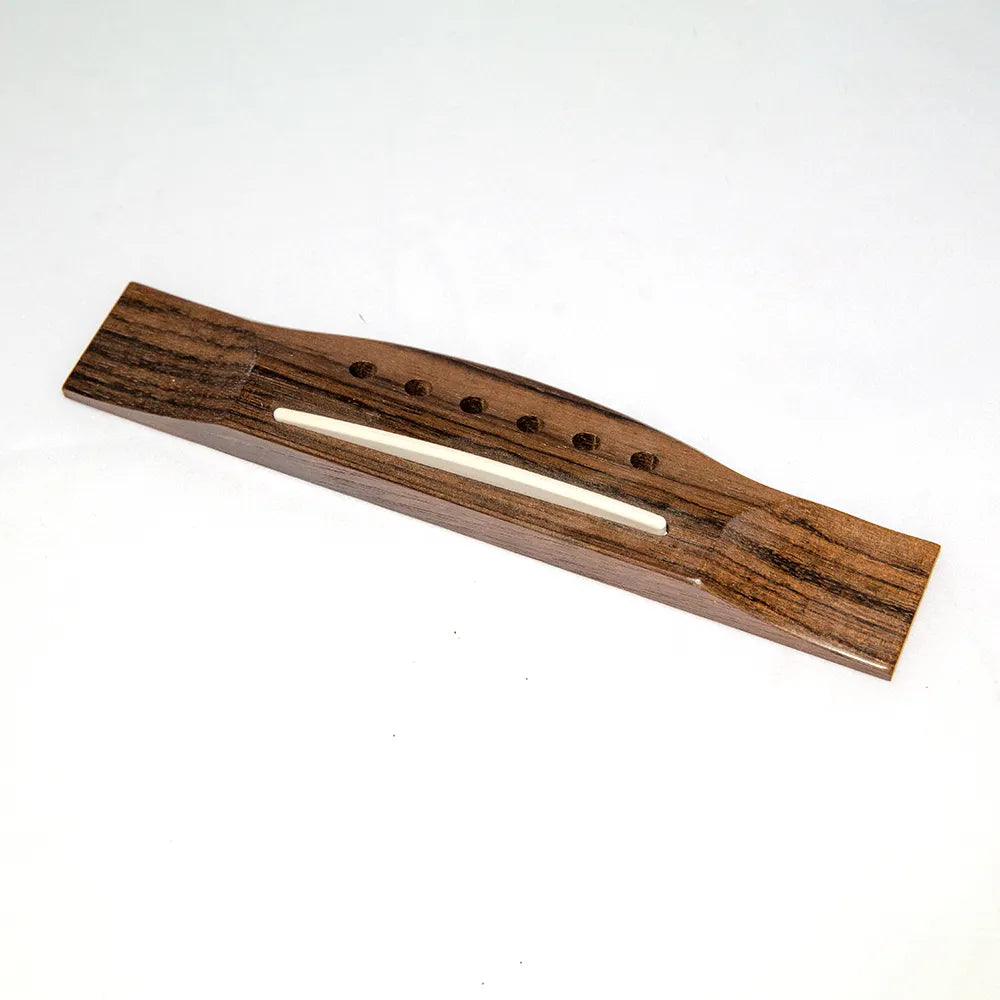 Rosewood Guitar Bridge 15.5cm - Western Style, Made in Germany