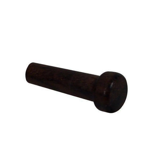 Plastic Black Guitar Bridge Pin - German Made