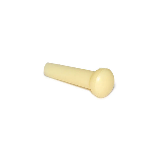 Plastic White Guitar Bridge Pin - German, High-Quality, Durable