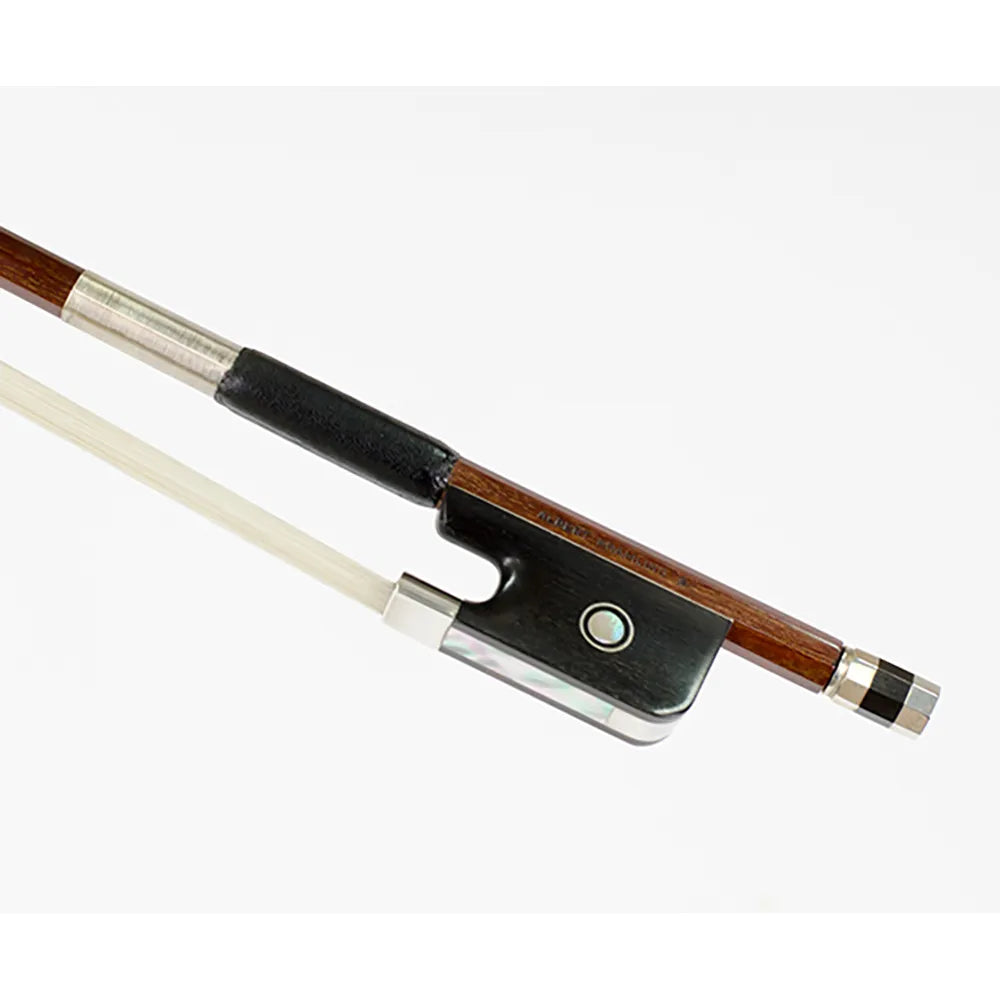 A. Kramling Pernambuco Cello Bow with Sterling Silver Mount