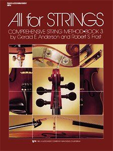 All for Strings Book 3 Piano Accompaniment
