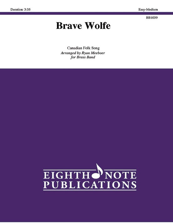 Brave Wolfe Brass Band Sheet Music for Flexi and Small Ensemble