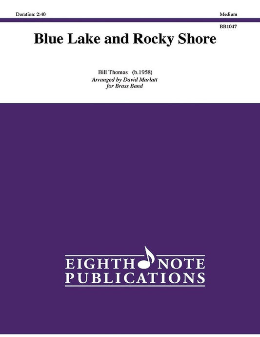 Blue Lake and Rocky Shore Brass Band Sheet Music for Flexi and Small Ensemble