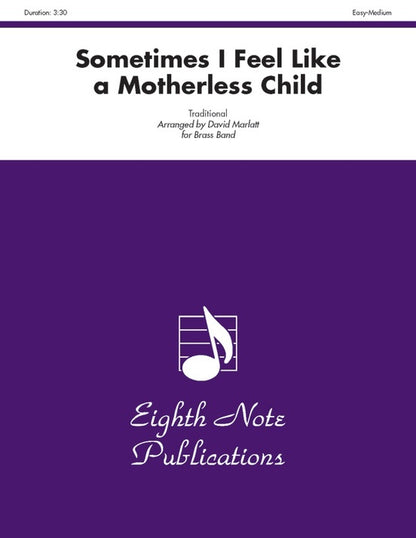 Sometimes I Feel Like Motherless Child Brass Band Sheet Music