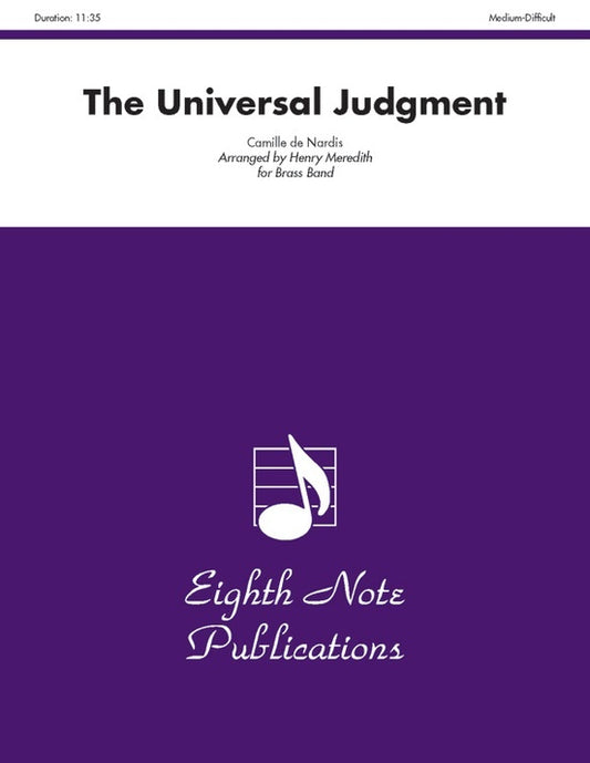 Universal Judgment Brass Band Sheet Music