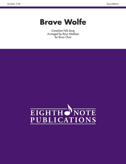 Brave Wolfe Brass Choir Sheet Music for Flexi and Small Ensemble