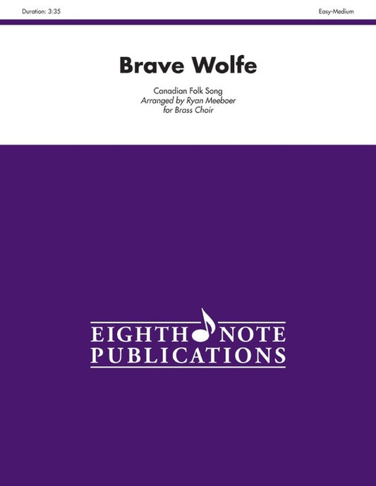 Brave Wolfe Brass Choir Sheet Music for Flexi and Small Ensemble
