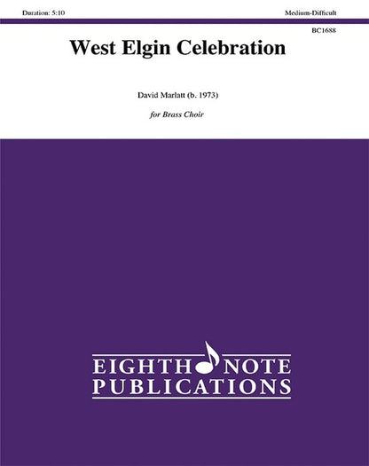 West Elgin Celebration Brass Choir Sheet Music for Flexi and Small Ensemble