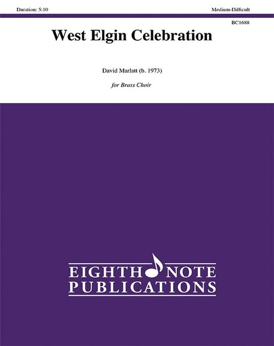 West Elgin Celebration Brass Choir Sheet Music for Flexi and Small Ensemble