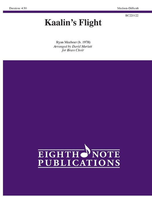 Kaalin's Flight Brass Choir Score And Parts