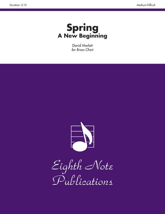 Spring - A New Beginning Brass Choir Sheet Music for Flexi and Small Ensemble