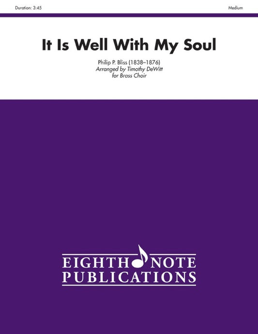 It Is Well With My Soul Brass Choir