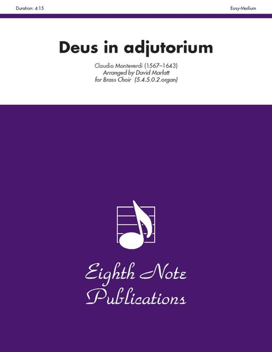 Deus In Adjutorium Brass Choir