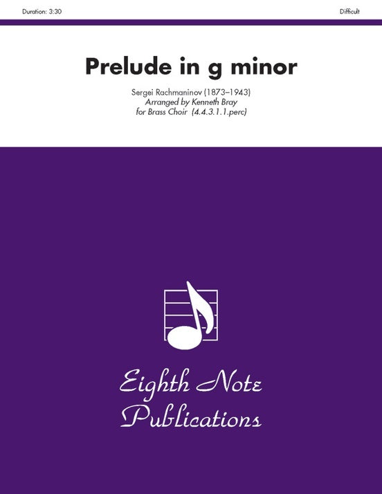 Prelude In G Minor Brass Choir