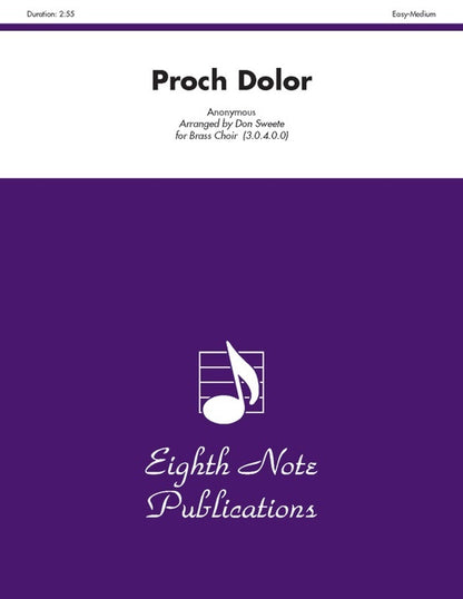 Proch Dolor Brass Choir