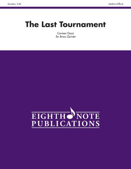 The Last Tournament Brass Quintet Sheet Music for Flexi and Small Ensemble