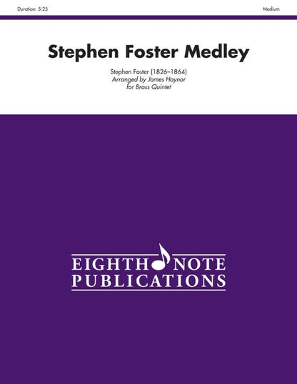 Stephen Foster Medley for Brass Quintet - Flexi and Small Ensemble Sheet Music