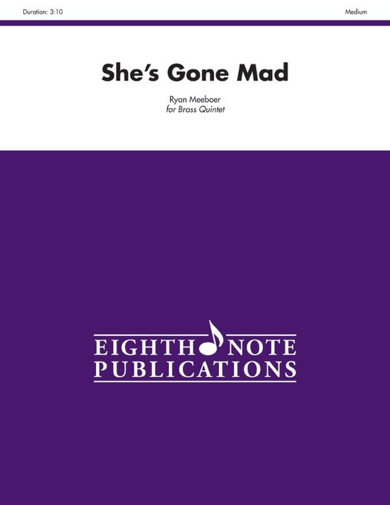 Shes Gone Mad Brass Quintet Sheet Music for Flexi and Small Ensemble