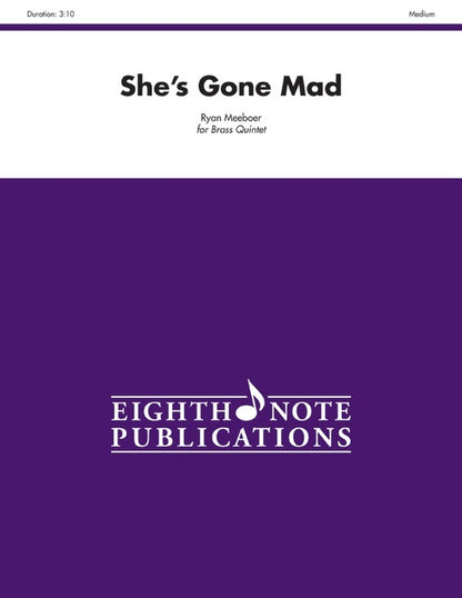 Shes Gone Mad Brass Quintet Sheet Music for Flexi and Small Ensemble