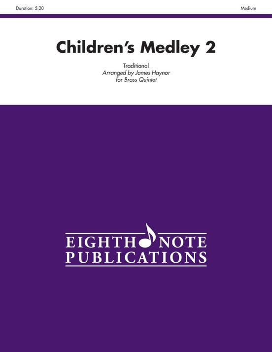 Childrens Medley 2 Brass Quintet