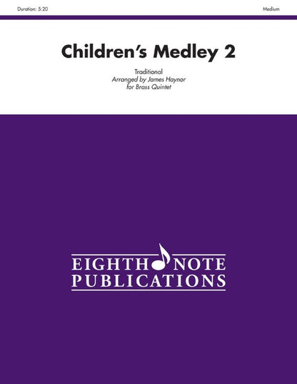 Childrens Medley 2 Brass Quintet