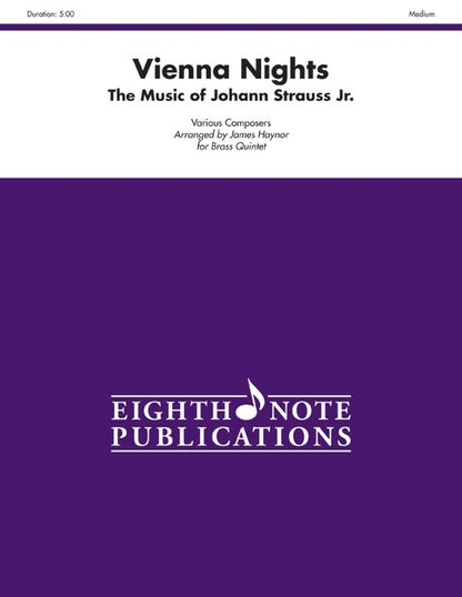 Vienna Night Music Brass Quintet Sheet Music