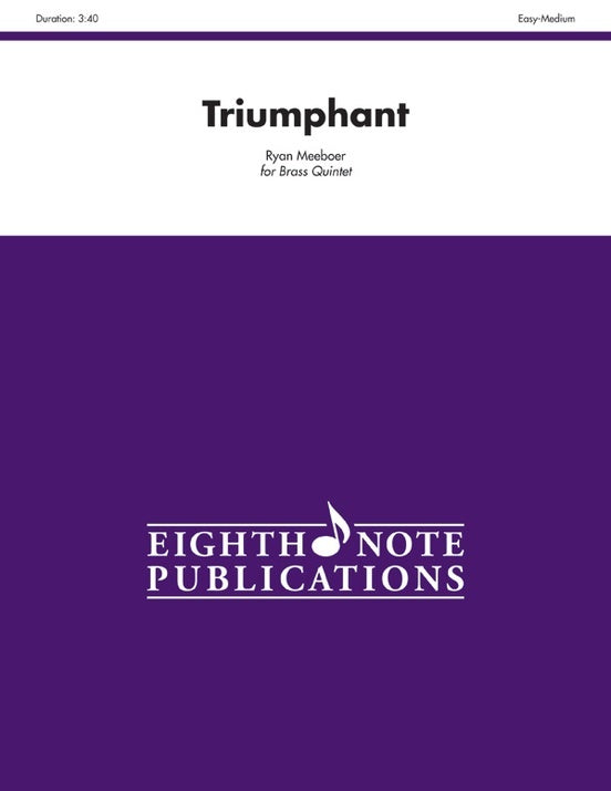 Triumphant Brass Quintet Sheet Music for Flexi and Small Ensemble