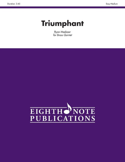 Triumphant Brass Quintet Sheet Music for Flexi and Small Ensemble