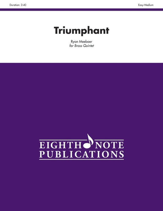 Triumphant Brass Quintet Sheet Music for Flexi and Small Ensemble