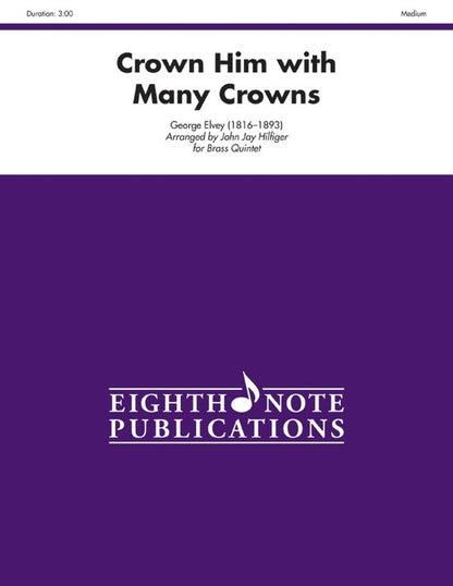 Crown Him With Many Crowns Brass Quintet