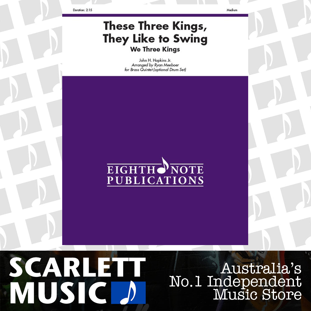 These Three Kings They Like to Swing for Brass Quintet — view 2