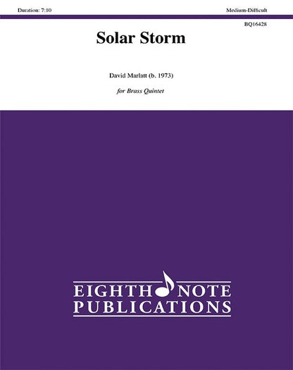 Solar Storm Brass Quintet Sheet Music for Flexi and Small Ensemble