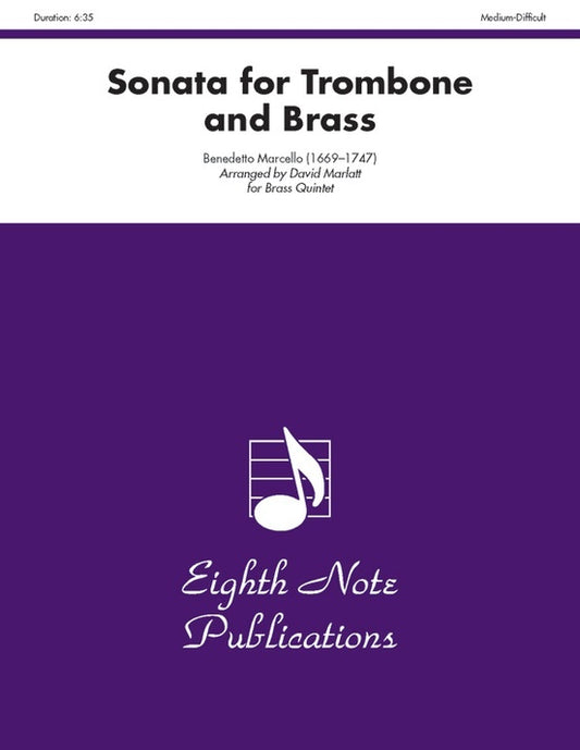 Sonata for Trombone and Brass Quintet Sheet Music