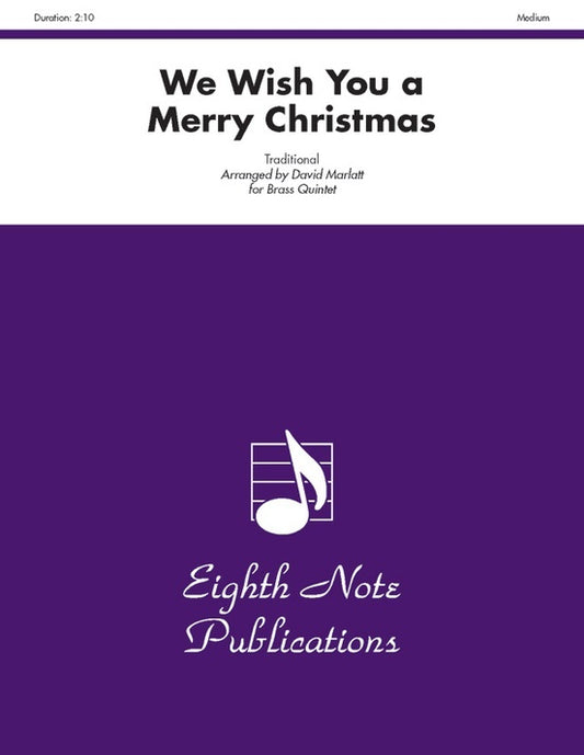 We Wish You a Merry Christmas Brass Quintet Sheet Music