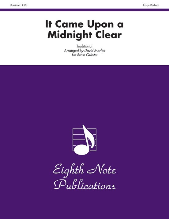 It Came Upon A Midnight Clear Brass Quintet