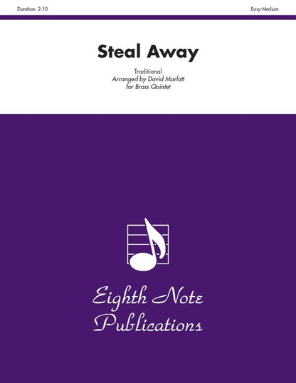 Steal Away Brass Quintet Sheet Music