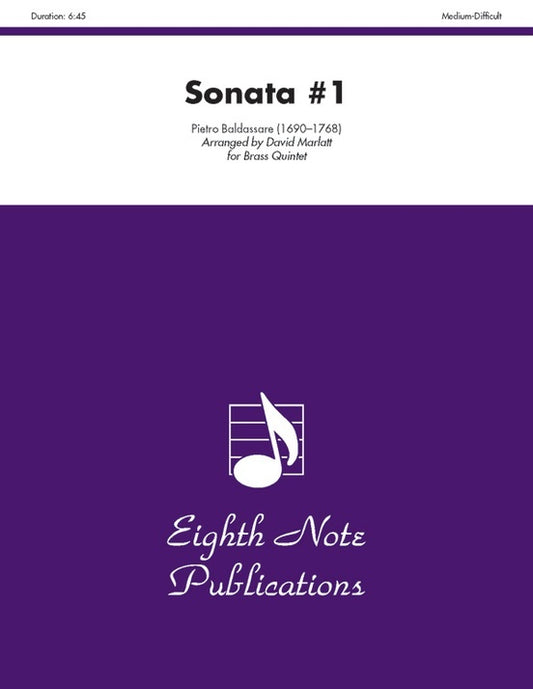 Sonata #1 for Brass Quintet - Flexi and Small Ensemble Sheet Music