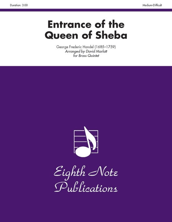 Entrance Of The Queen Of Sheba Brass Quintet