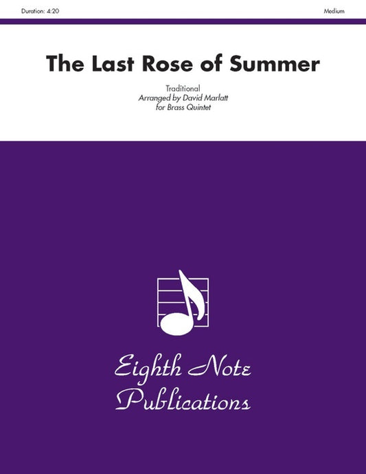 Last Rose Of Summer The Brass Quintet