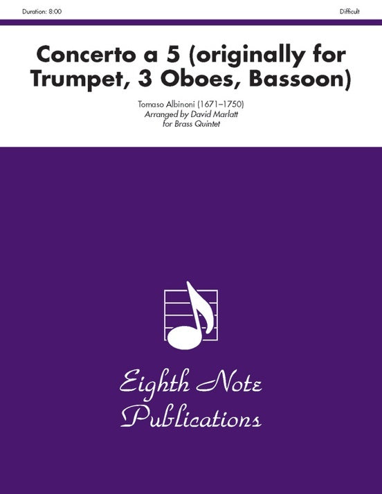 Concerto A 5 Brass Quintet