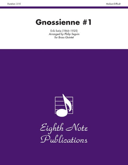 Gnossienne #1 Brass Quintet - Foothills Brass