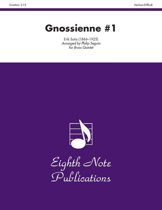 Gnossienne #1 Brass Quintet - Foothills Brass