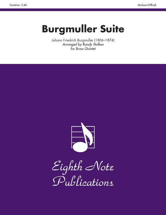 Burgmuller Suite for Brass Quintet - Flexi and Small Ensemble Sheet Music