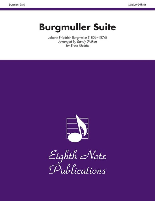 Burgmuller Suite for Brass Quintet - Flexi and Small Ensemble Sheet Music