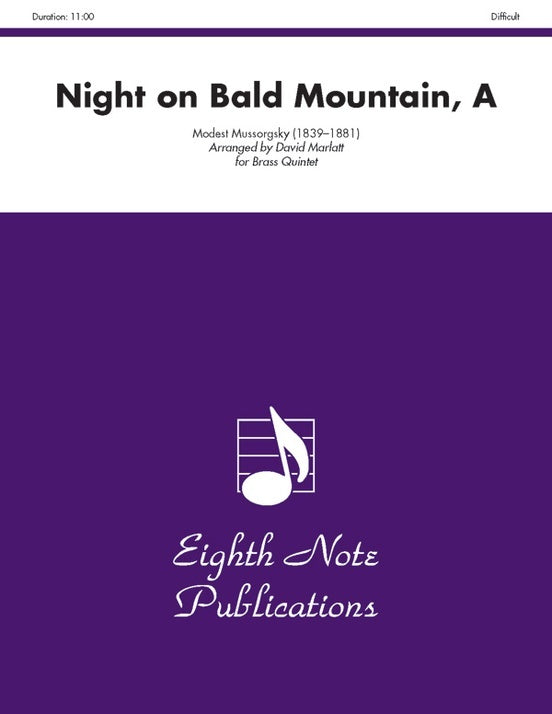 Night On Bald Mountain A Brass Quintet