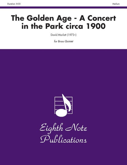 Golden Age Concert In The Park 1900 Brass Quintet