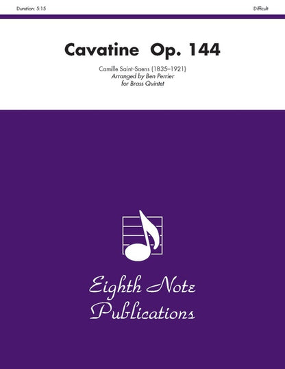 Cavatine Op. 144 for Brass Quintet - Flexi and Small Ensemble Sheet Music
