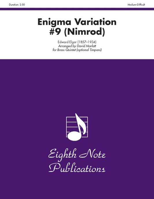Enigma Variation #9 (Nimrod) Brass Quintet